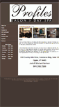 Mobile Screenshot of profilessalonanddayspa.com